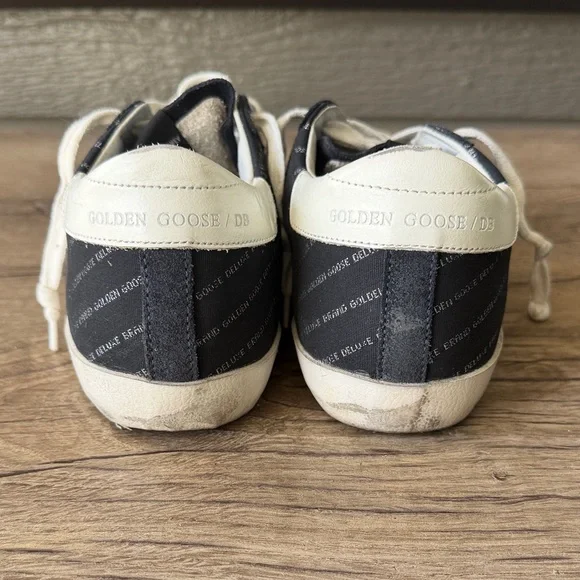 Golden Goose Lilla Women Black and Pink Star Sneakers size 37/7 - Picture 11 of 11